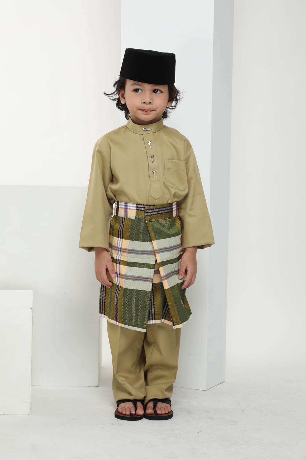  Baju  Melayu Warna  Warni  Kids Sorrell Brown Omar Ali